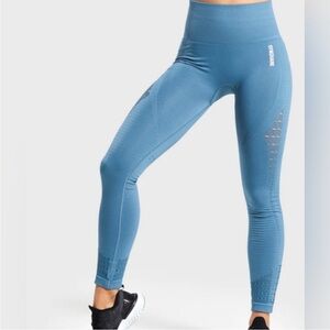 Gymshark Blue High-Waisted Leggings